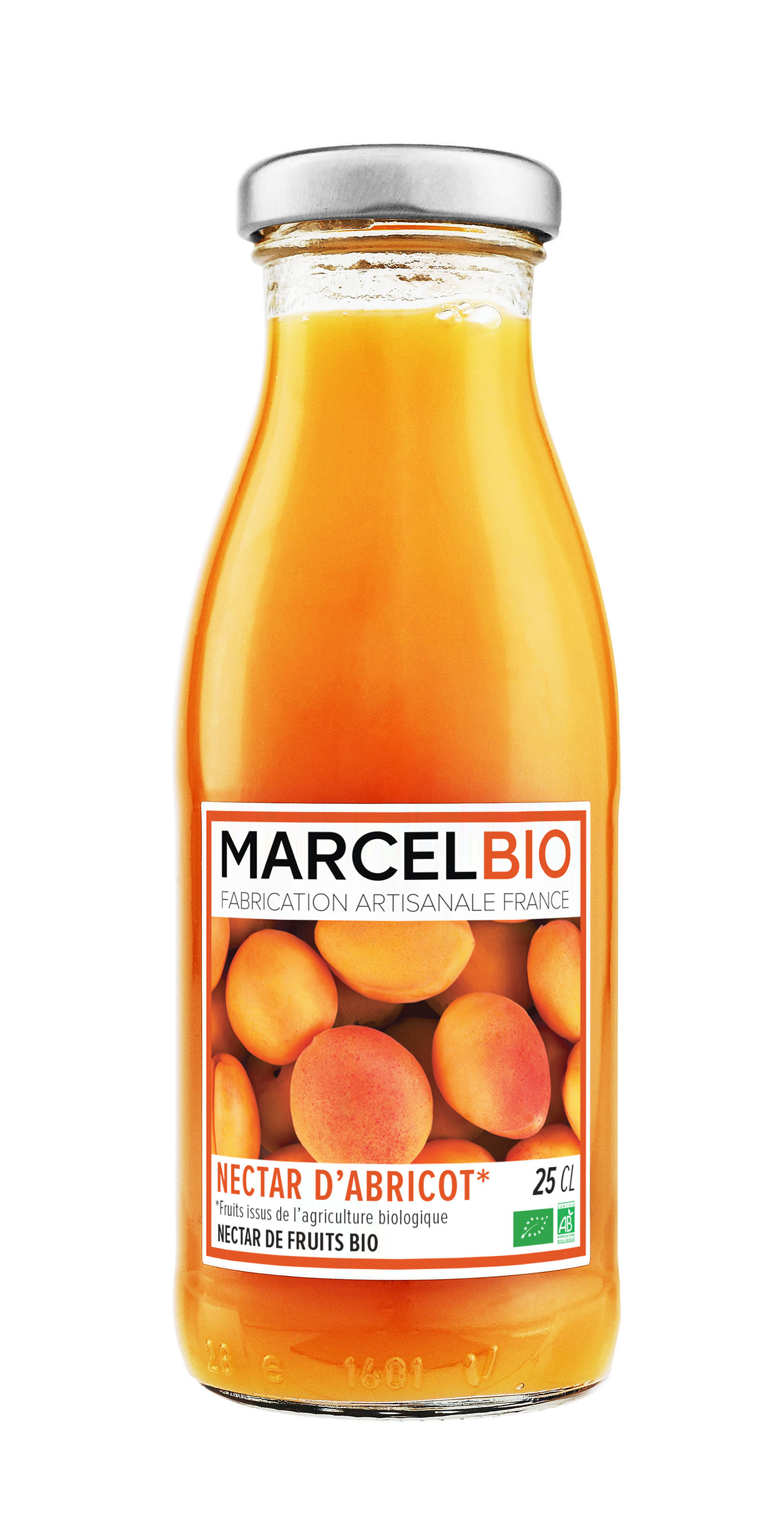 Organic apricot nectar - 25 cl